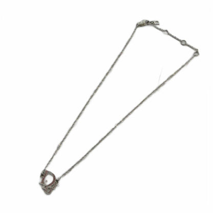 Dior Pendant Logo Rhinestone Silver — view 3