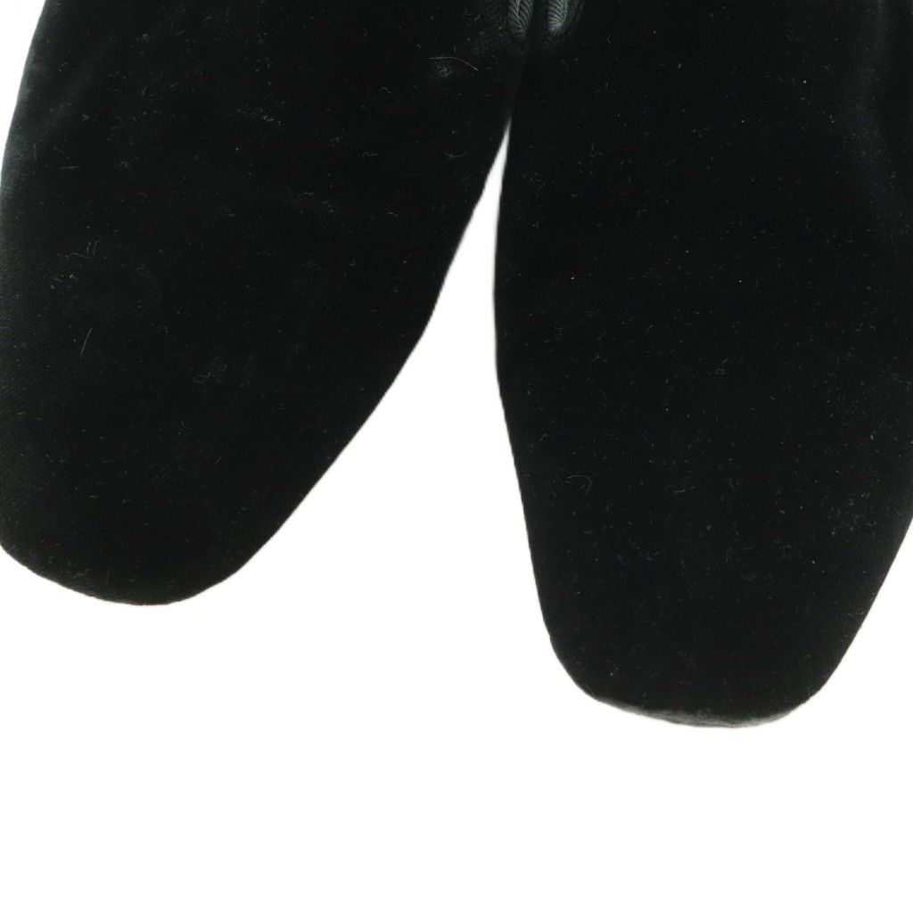 Dolce & Gabbana Sandals Square Toe Quilted Insole Black — view 3