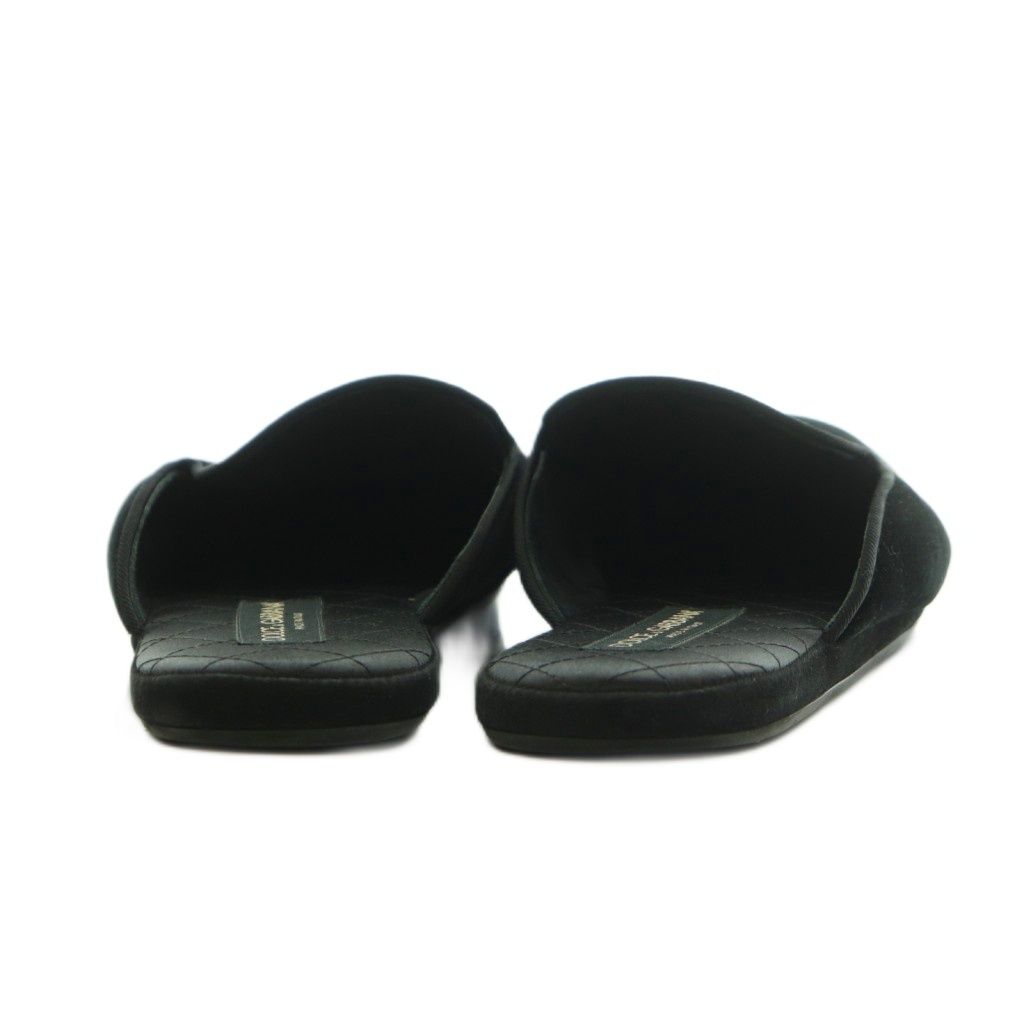 Dolce & Gabbana Sandals Square Toe Quilted Insole Black — view 5