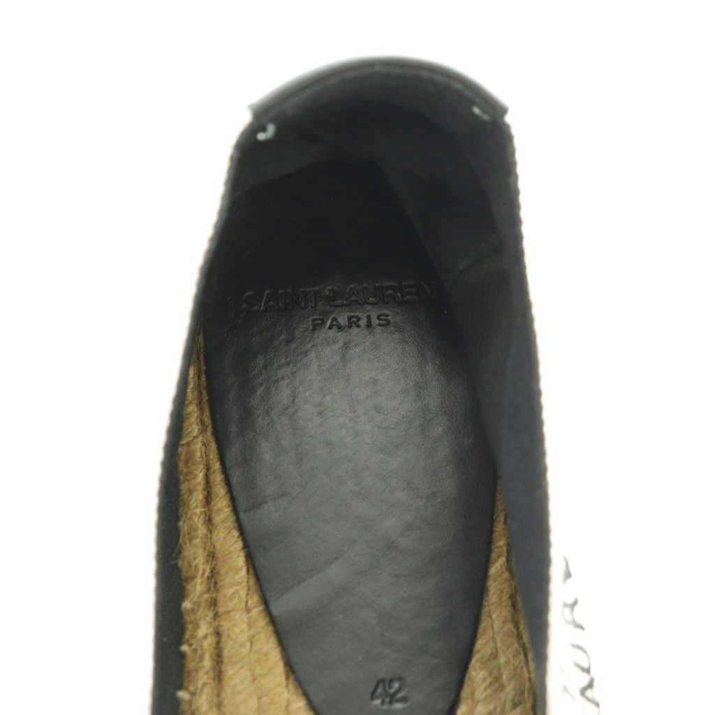 Saint Laurent Paris Espadrille Slip Ons 42 Off White — view 7