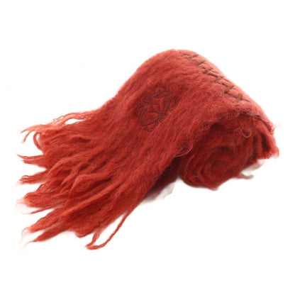 Loewe Scarf Mohair Wool Blend Fringe — view 4