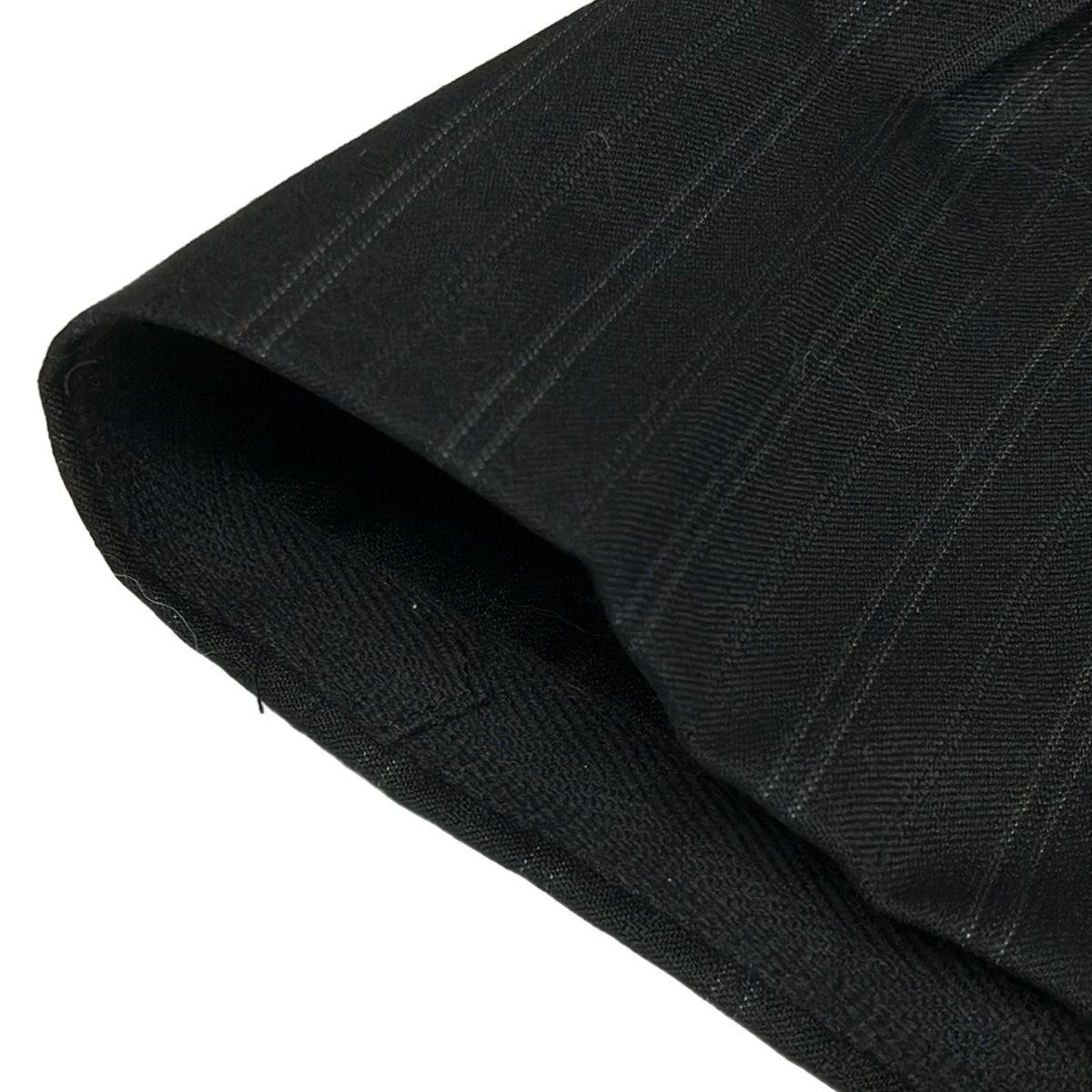 Gucci Singles Dark Gray Light Striped Shoulder Pad Jacket — view 8