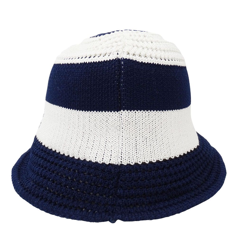 Dior Hat Cotton D-tulipe Cloche Hat Navy White M Hat Star — view 4