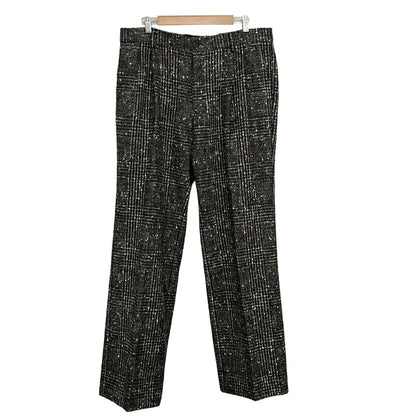Dolce & Gabbana Pants 52 L Dark Brown White Black Full Length