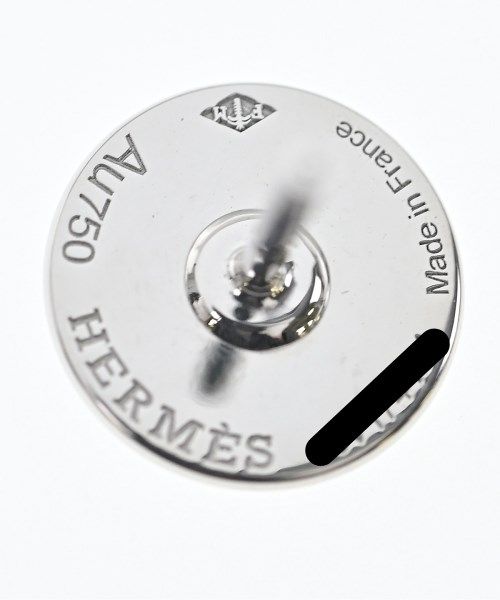 Hermes Earrings White Gold — view 4