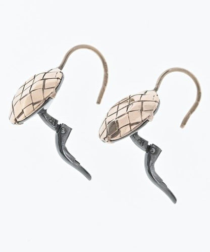Bottega Veneta Earrings Silver — view 3