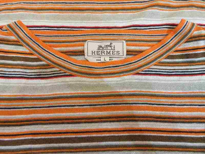 Hermes T-Shirt Short Sleeve Border — view 3