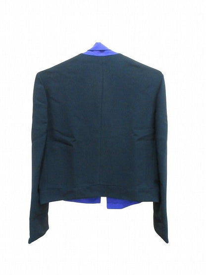 Prada Jacket with Ribbon Black Purple 42 — view 2