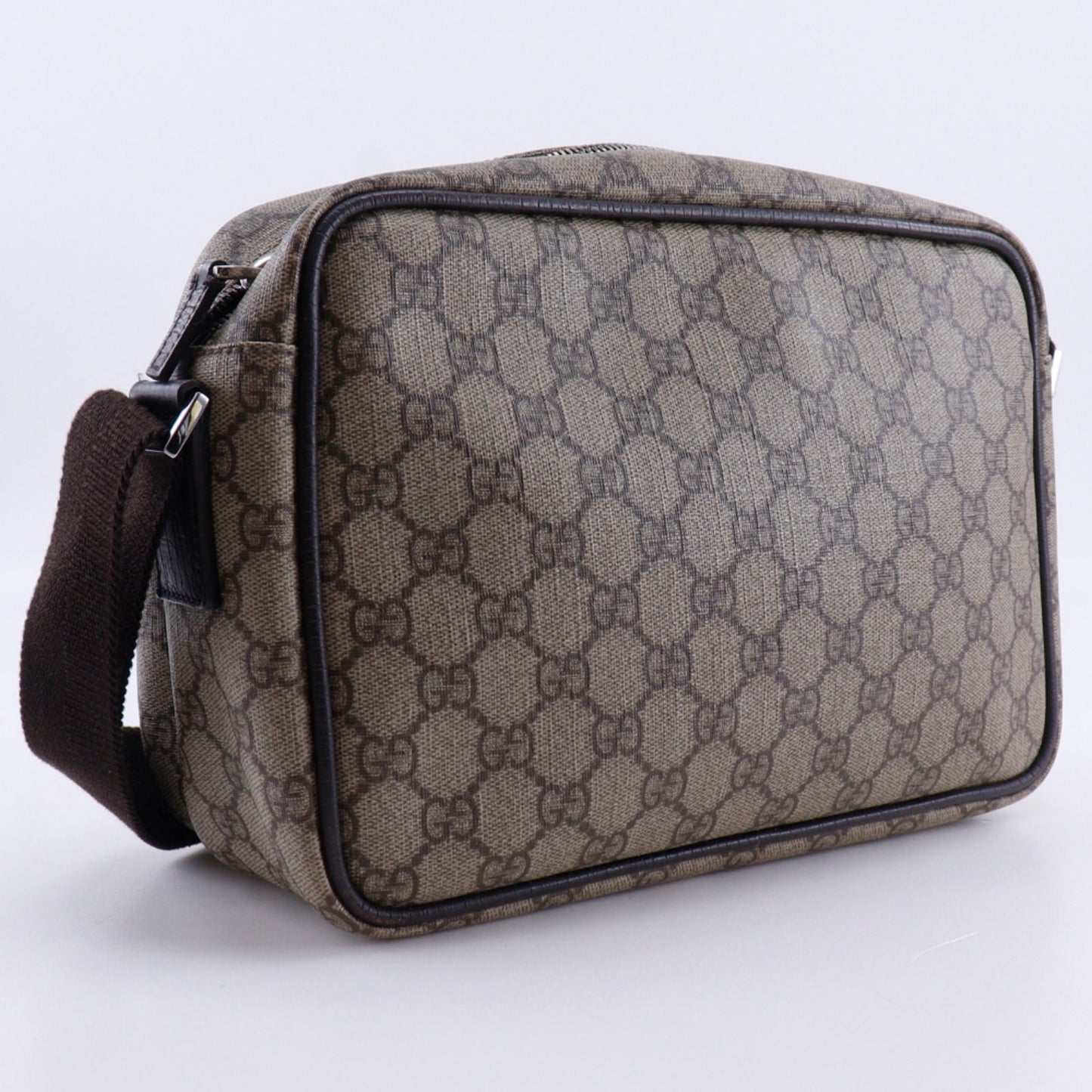 Gucci GG Supreme Canvas Brown Shoulder — view 3