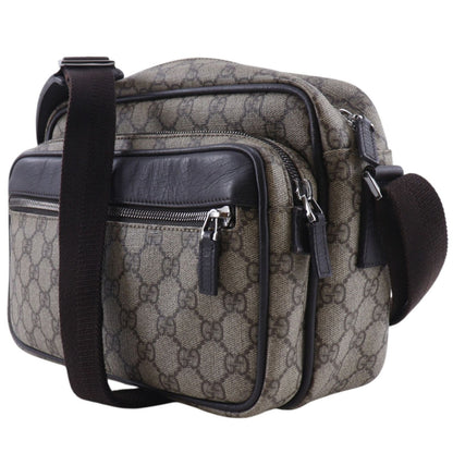 Gucci GG Supreme Canvas Brown Shoulder — view 2