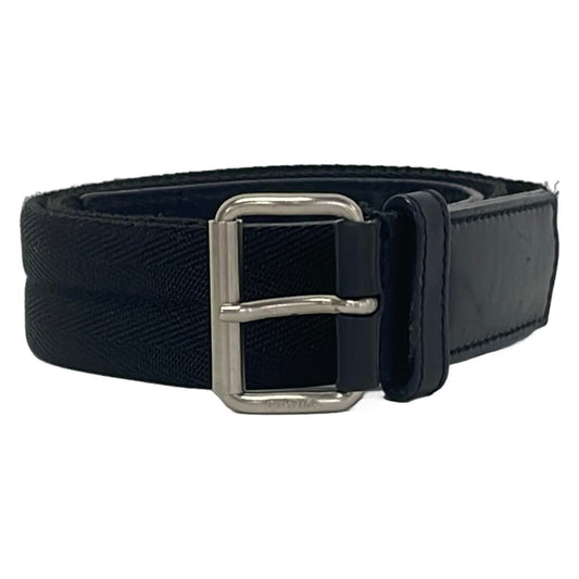 Prada Sport Belt 80 32 Black Leather
