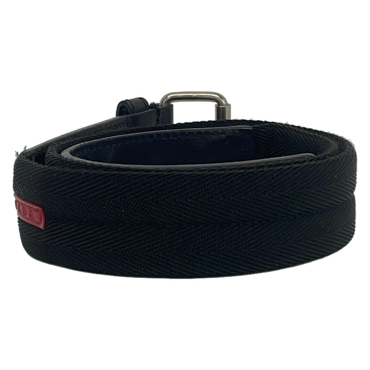 Prada Sport Belt 80 32 Black Leather — view 2