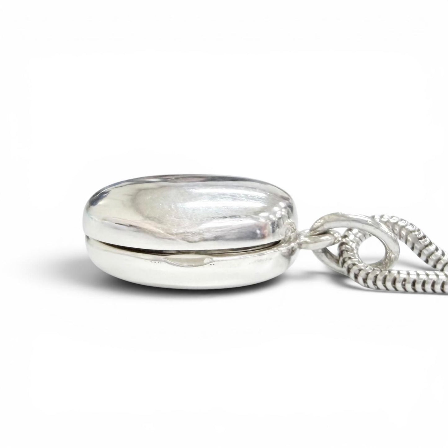 Tiffany & Co 925 Oval Locket Pendant Silver — view 5