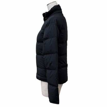 Hermes Down Series Button Stand Color Zip Up Jacket Black XS — view 2