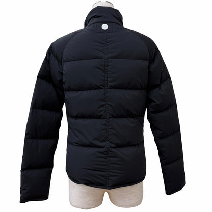 Hermes Down Series Button Stand Color Zip Up Jacket Black XS — view 3