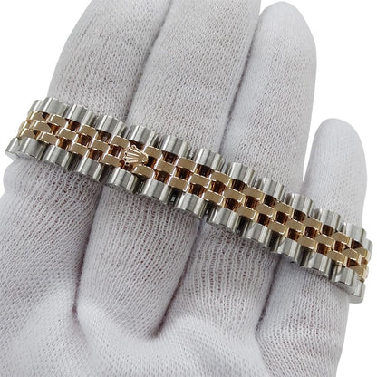Rolex Datejust Watch Automatic Winding at Stainless Steel Pink Gold PG Roman — view 5