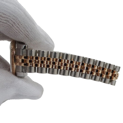 Rolex Datejust Watch Automatic Winding at Stainless Steel Pink Gold PG Roman — view 9