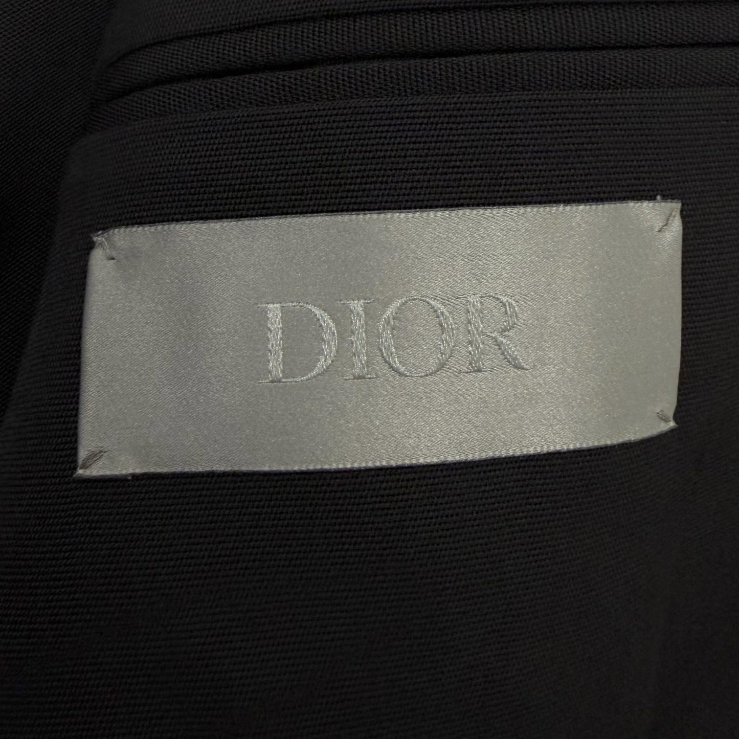 Dior Homme Saddle Pocket Single Tailored Jacket Black 44 — view 8