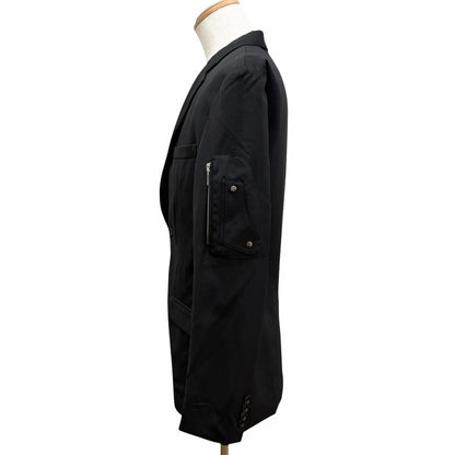 Dior Homme Saddle Pocket Single Tailored Jacket Black 44 — view 5