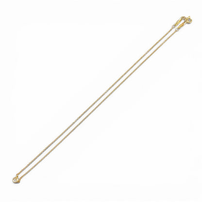 Tiffany & Co Elsa Peretti by the Yard Diamond Necklace Pink Gold — view 4