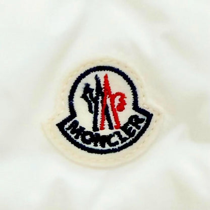 Moncler Cardigan Tricot Cashmere Blend Logo Patch Down Jacket Contrast Zip UP — view 6