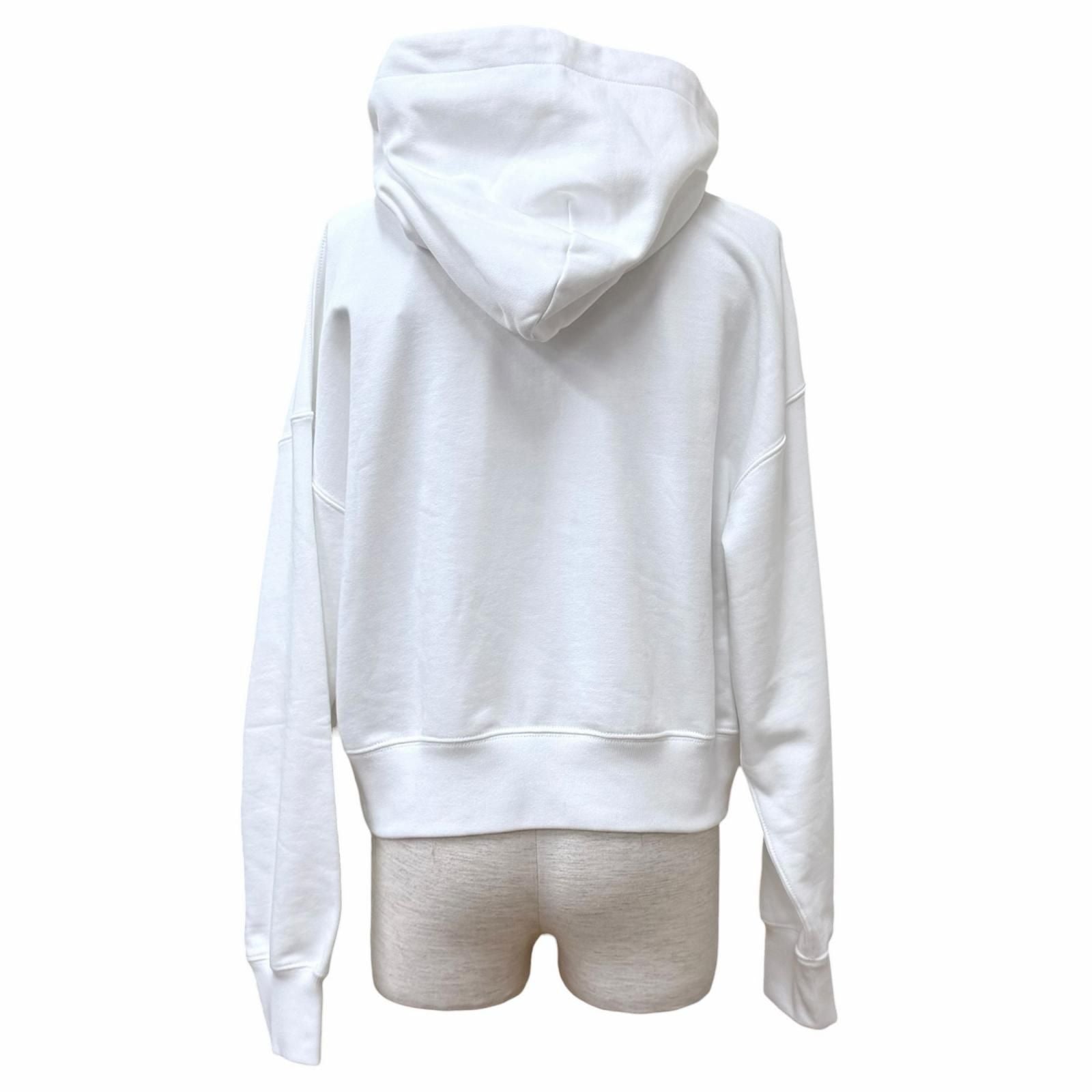 Gucci Higuchi Yuko Cotton 100% Cat Interlocking Hoodie White — view 3