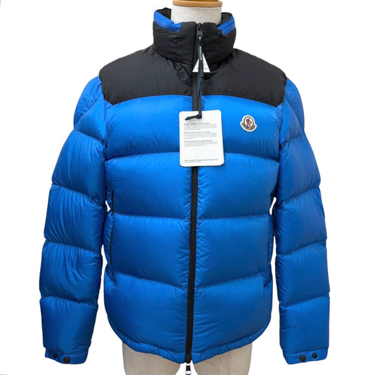 Moncler Peuplier Giubbotto Hooded Down Jacket Blue 3 Items Hanger