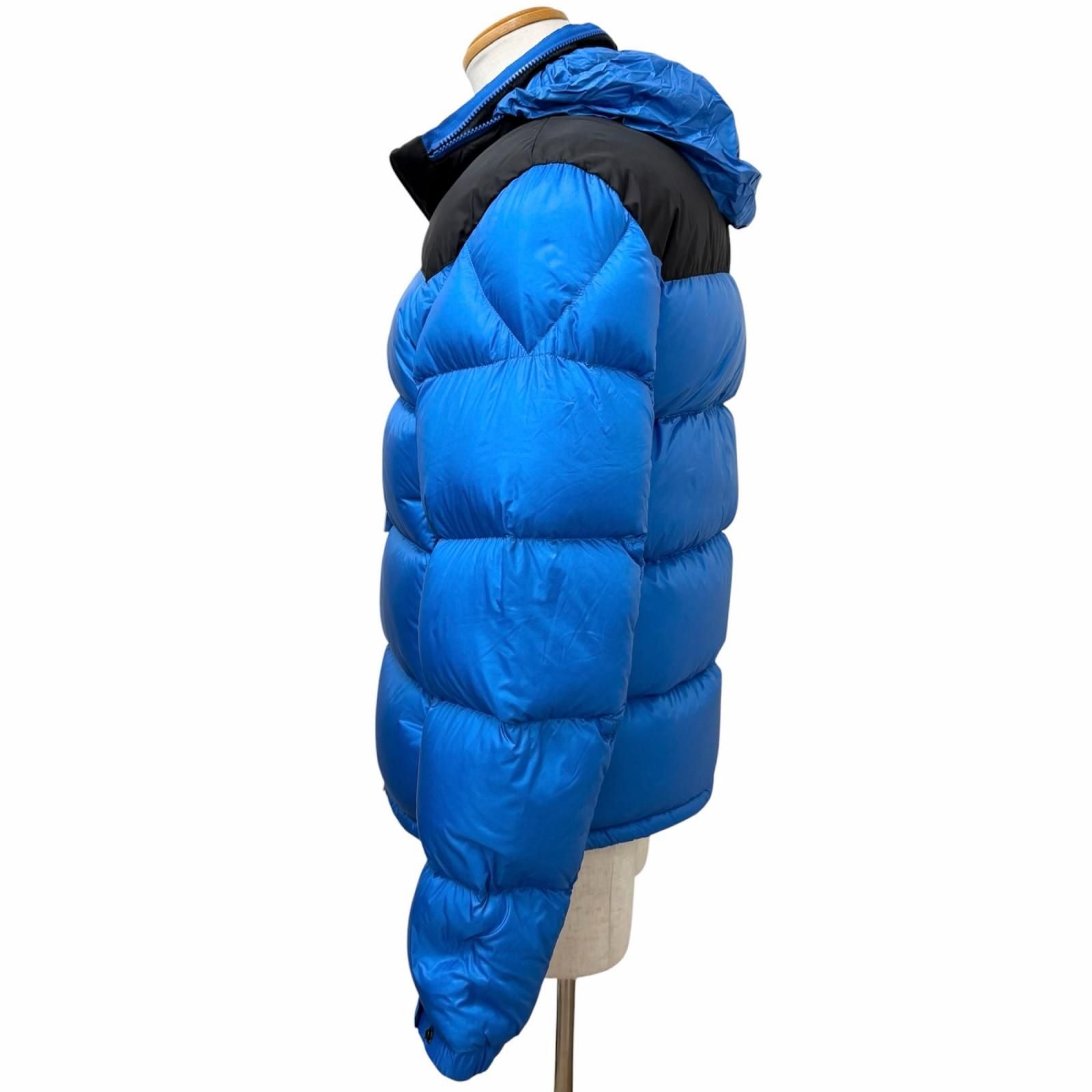 Moncler Peuplier Giubbotto Hooded Down Jacket Blue 3 Items Hanger — view 5