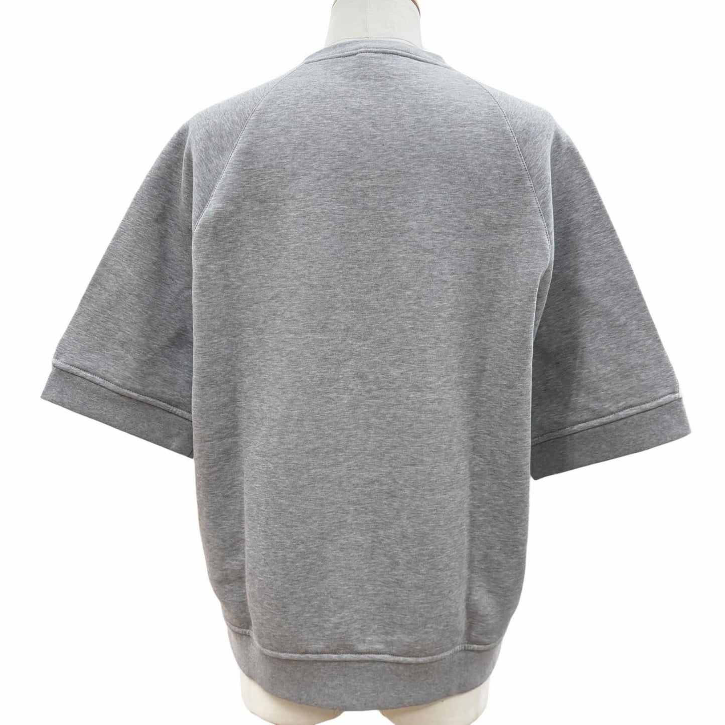 Hermes Capsule Sports Short Sleeve Sweatshirt Pullover Gray XL — view 4