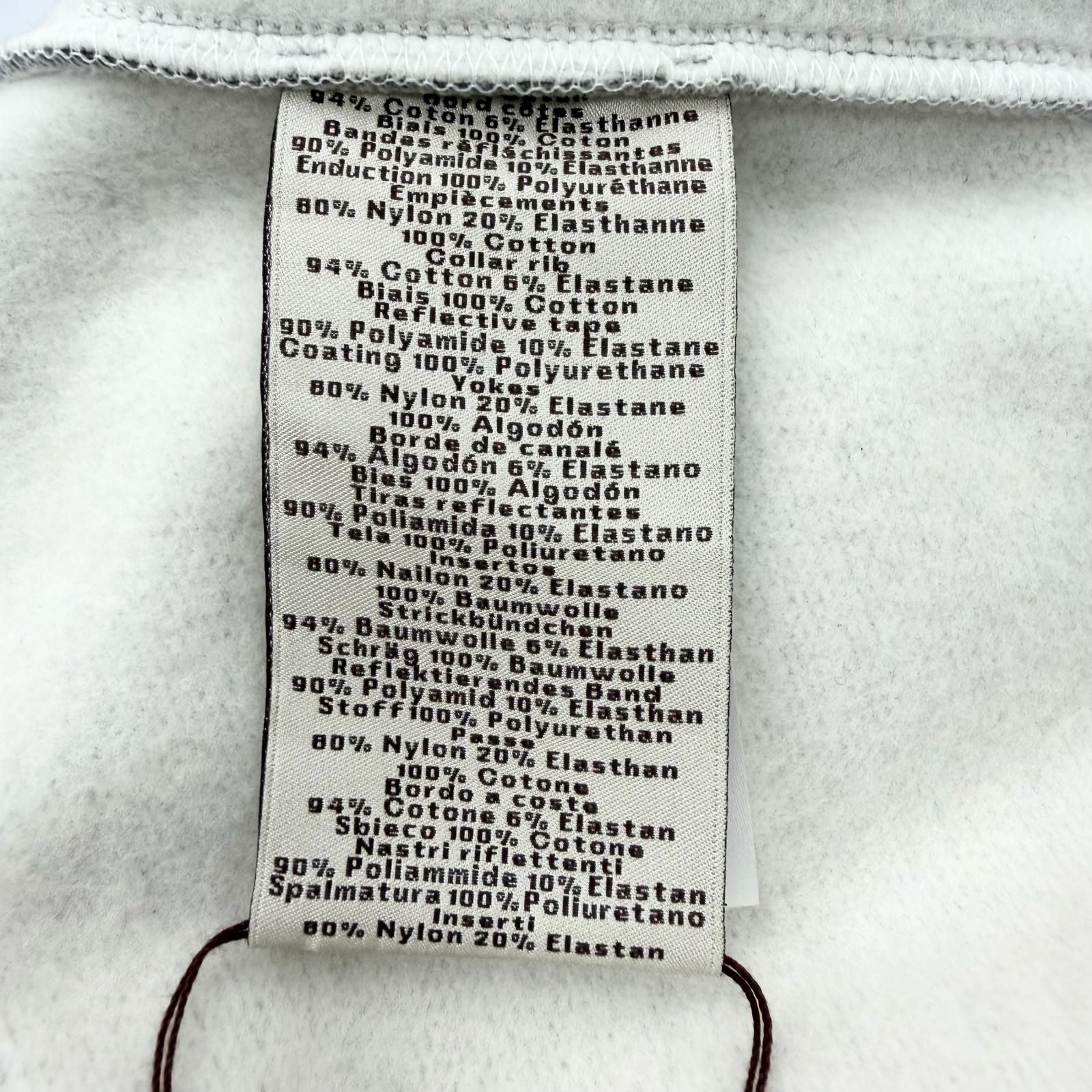 Hermes Capsule Sports Short Sleeve Sweatshirt Pullover Gray XL — view 7