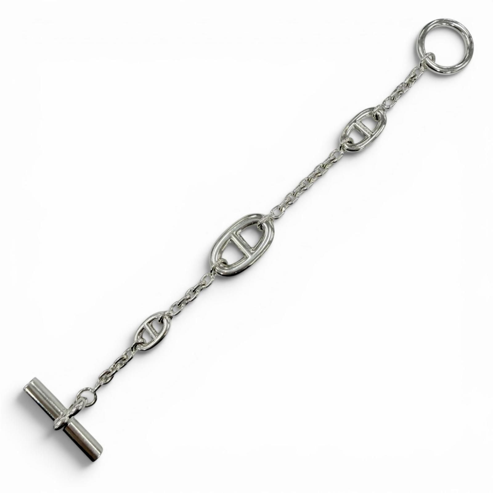 Hermes Farandole 925 Chaine D'ancre 15 cm Chain Bracelet Silver — view 4