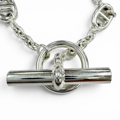 Hermes Farandole 925 Chaine D'ancre 15 cm Chain Bracelet Silver — view 2