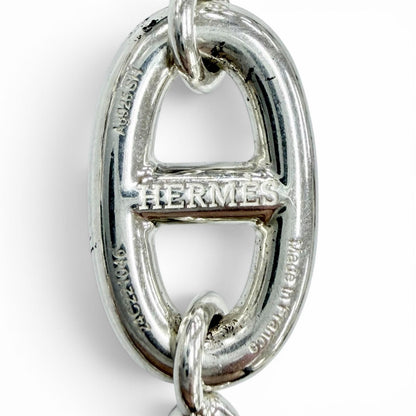 Hermes Farandole 925 Chaine D'ancre 15 cm Chain Bracelet Silver — view 6