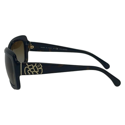 Chanel Sunglasses Brown Dark Gold Camellia Eyewear — view 2