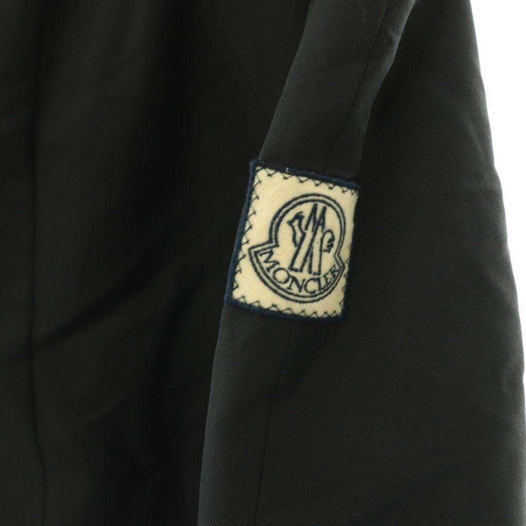 Moncler Blue Gammeblue Giubbino Hooded Down Jacket Zip Up 2 Navy DO AD — view 5