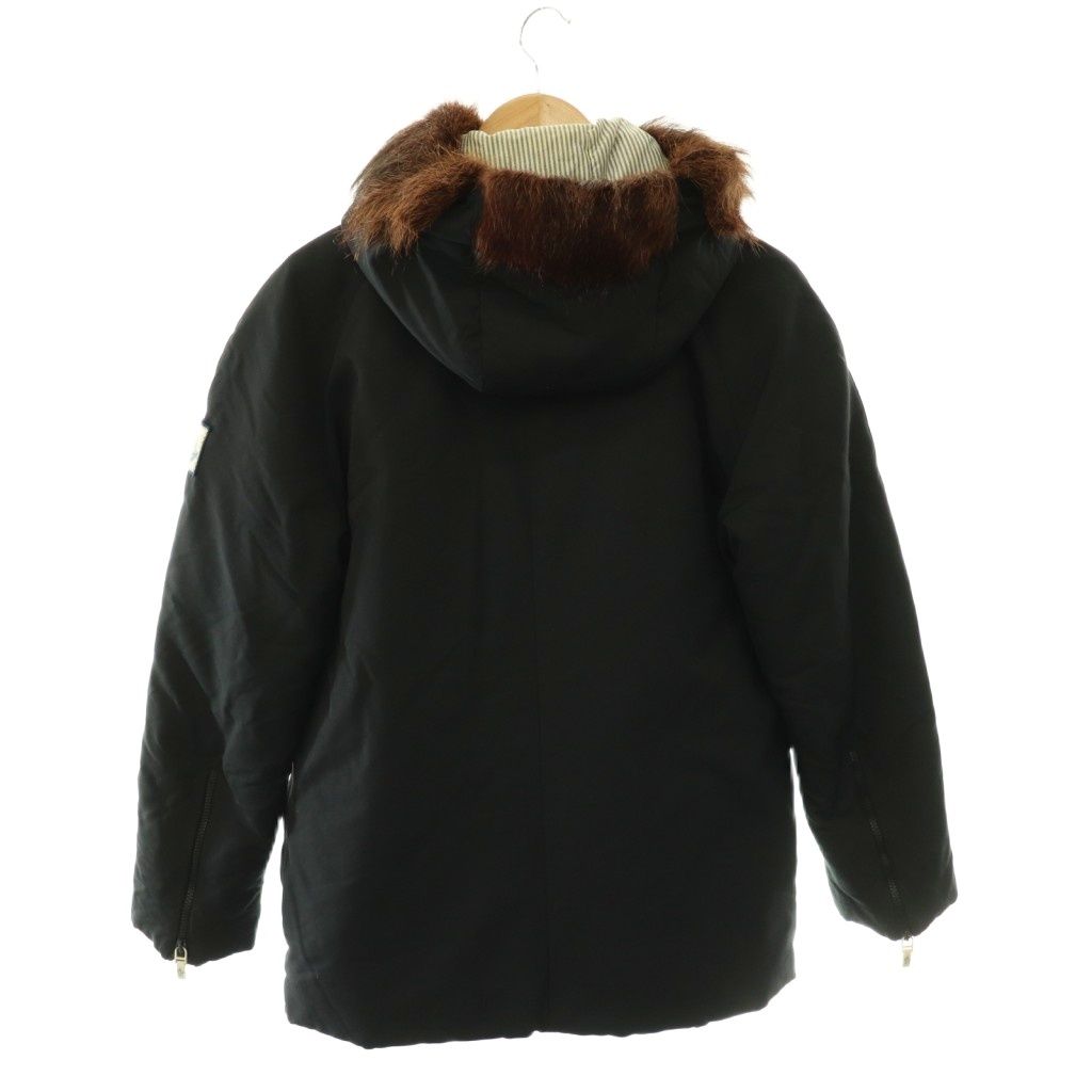 Moncler Blue Gammeblue Giubbino Hooded Down Jacket Zip Up 2 Navy DO AD — view 2