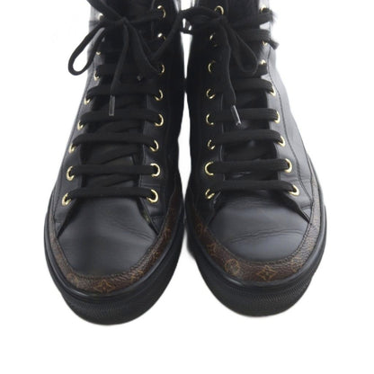 Louis Vuitton Stella Line High Cut Sneakers 37 Black — view 4