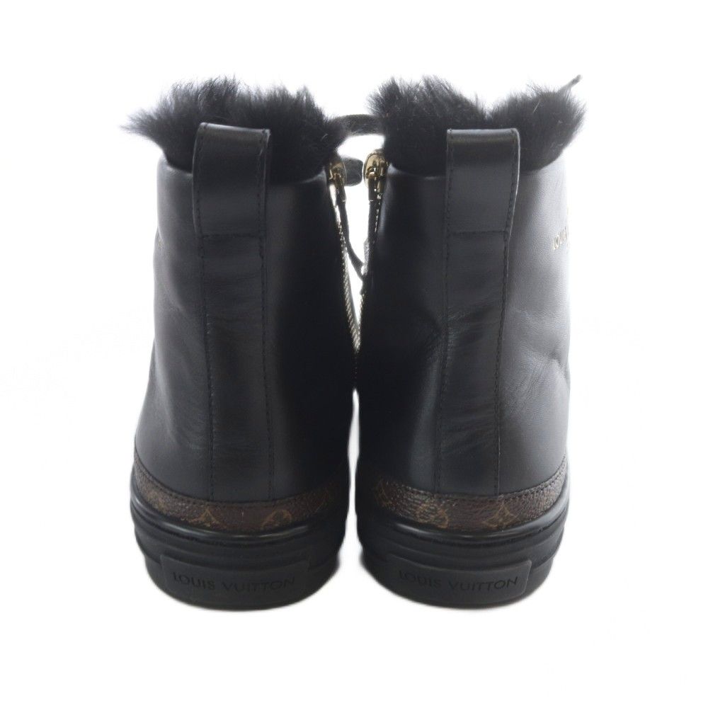 Louis Vuitton Stella Line High Cut Sneakers 37 Black — view 6