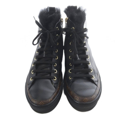 Louis Vuitton Stella Line High Cut Sneakers 37 Black — view 3