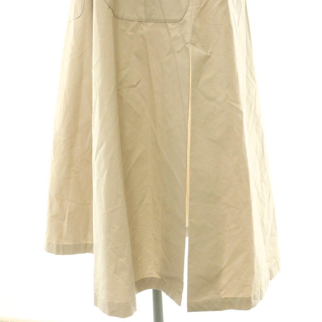 Max Mara the Cube Spring Coat Long 38 Beige — view 6