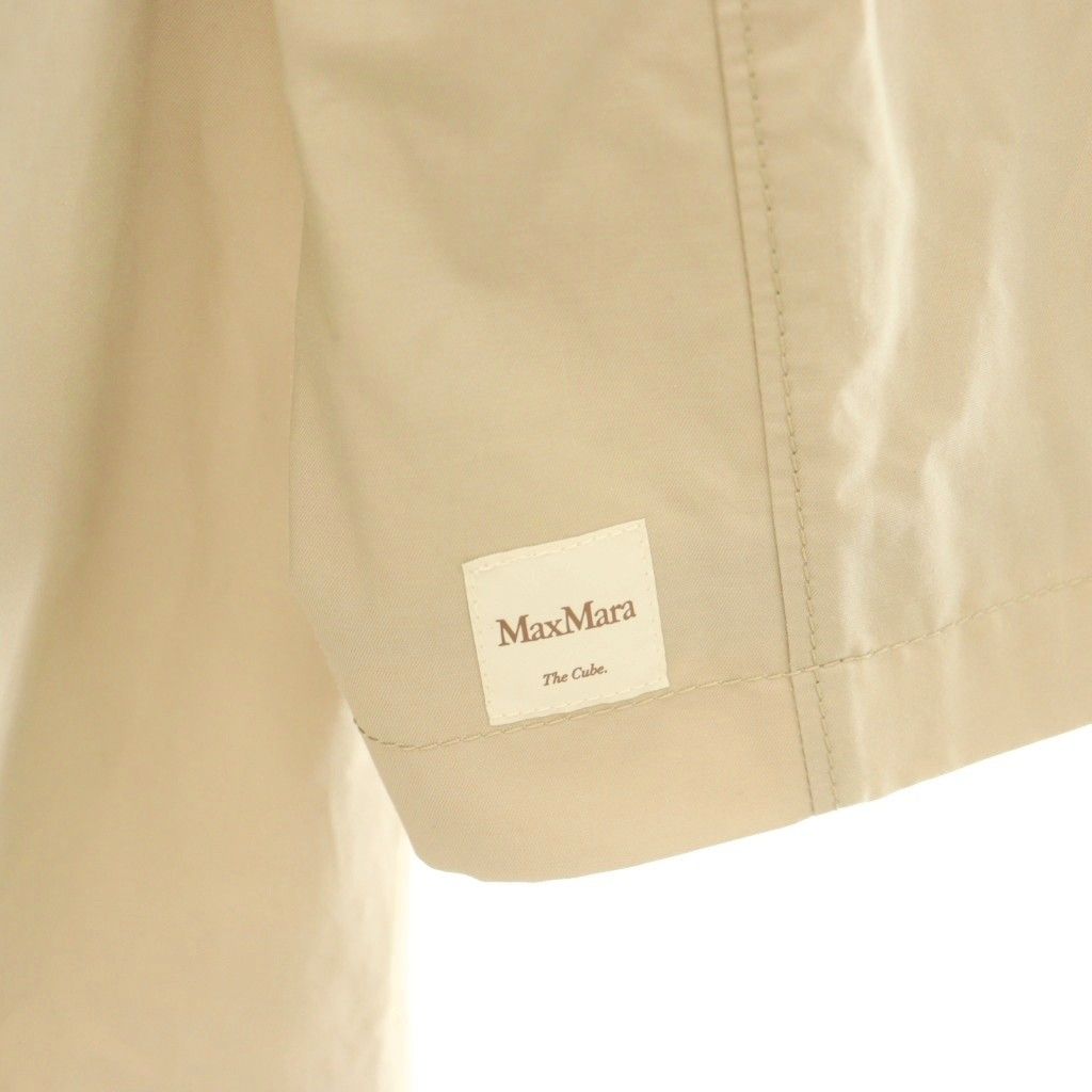 Max Mara the Cube Spring Coat Long 38 Beige — view 5