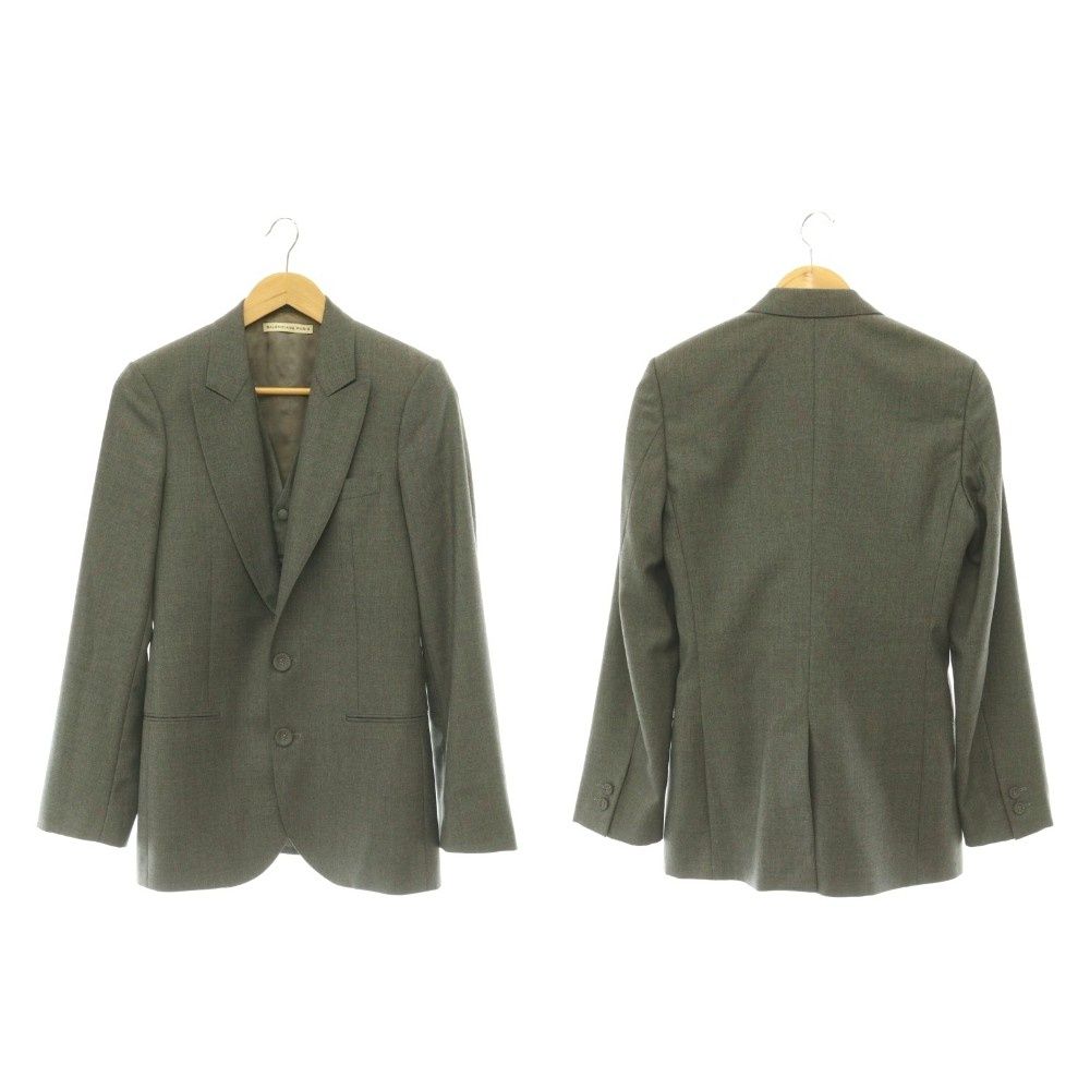 Balenciaga Suit Set Jacket Pants Vest 44 Gray AD — view 2