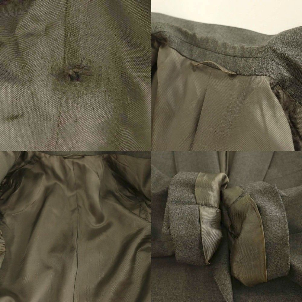 Balenciaga Suit Set Jacket Pants Vest 44 Gray AD — view 8