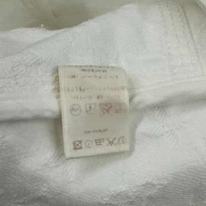 Louis Vuitton Skirt Mini Denim Monogram White 38 — view 6