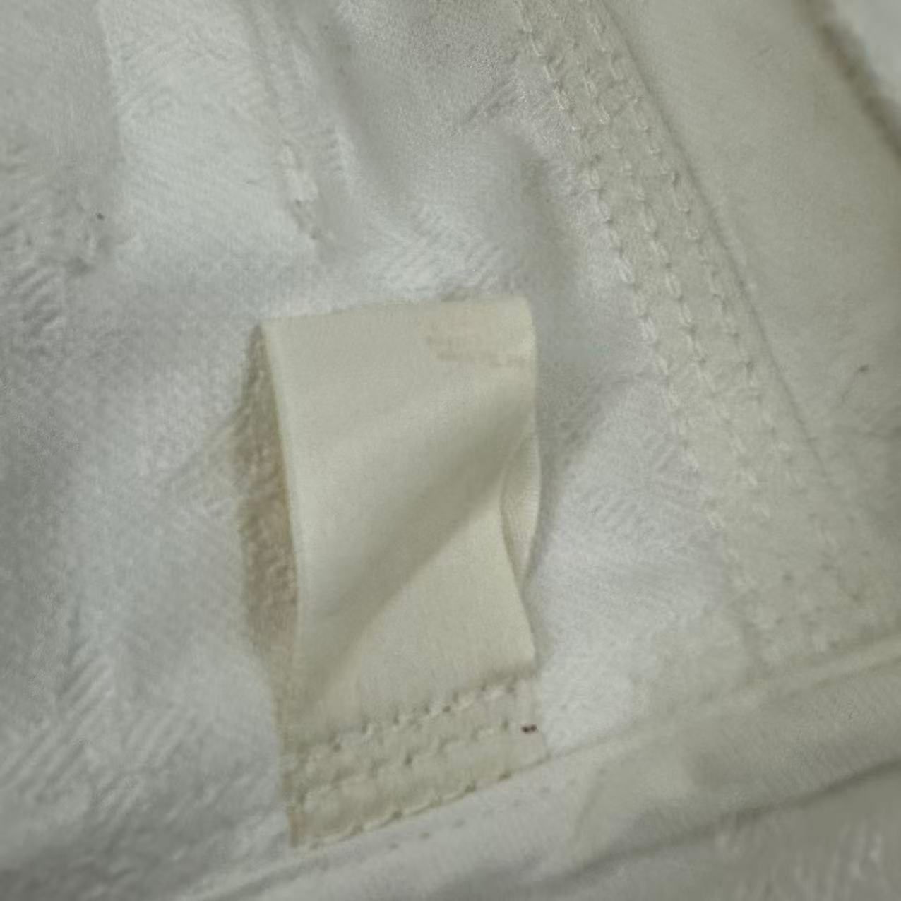 Louis Vuitton Skirt Mini Denim Monogram White 38 — view 7