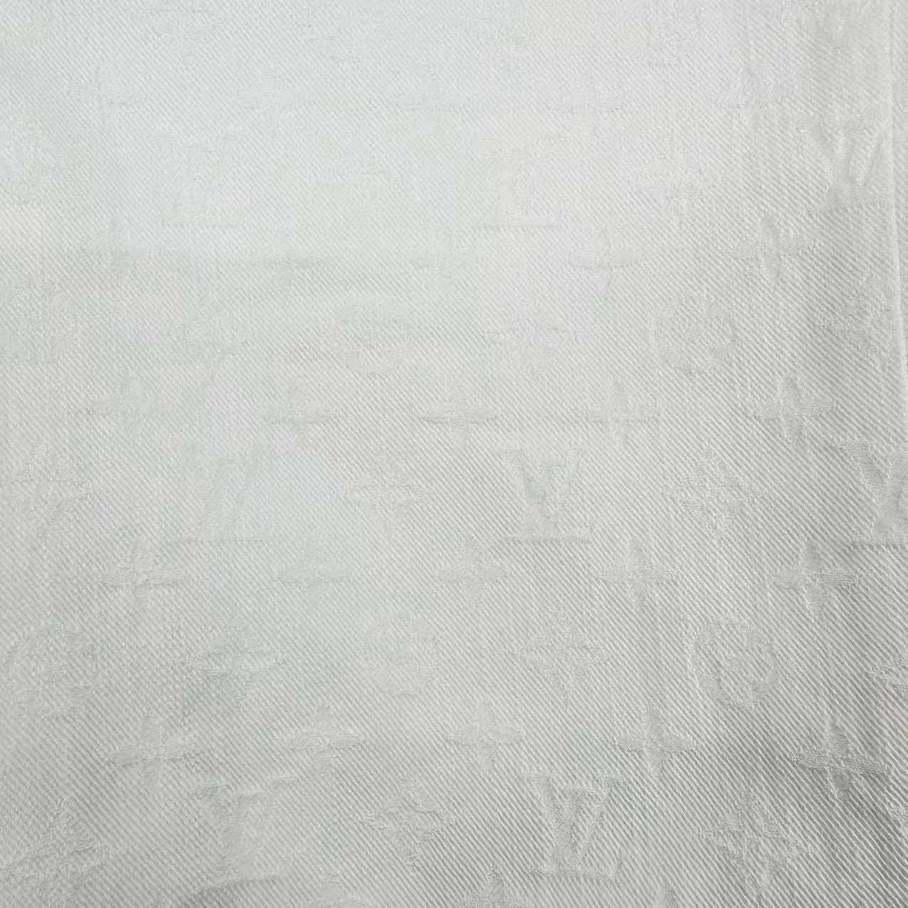 Louis Vuitton Monogram Denim Pants 42 White — view 7
