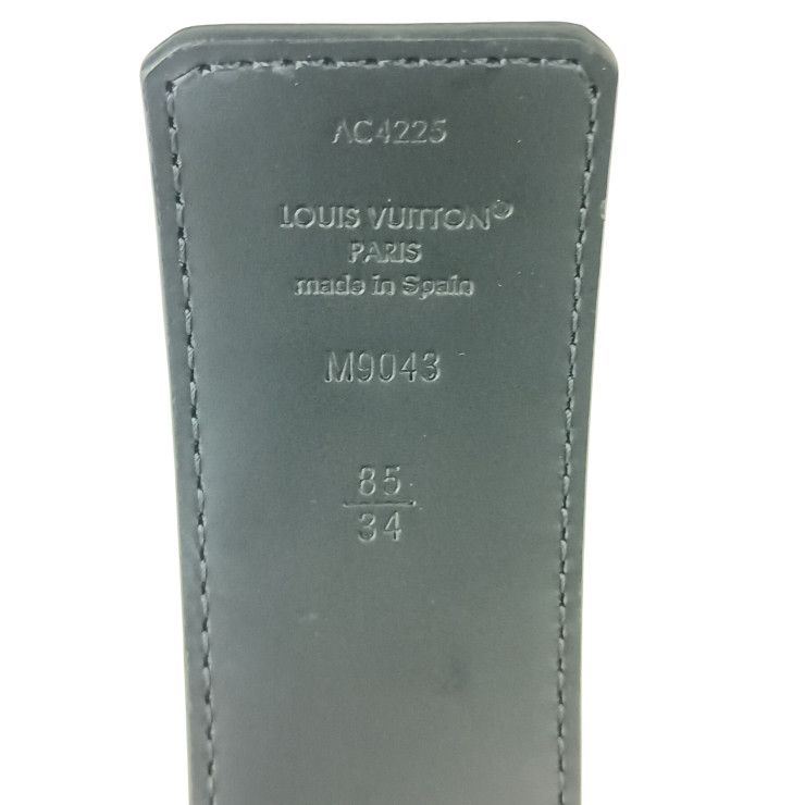 Louis Vuitton Belt Ceinture Black Monogram Eclipse — view 8