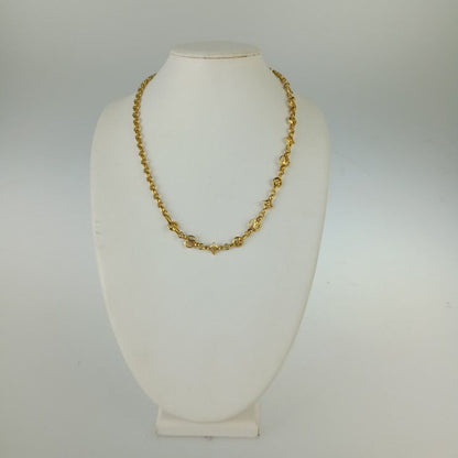 Louis Vuitton Necklace Collier Cles Easy in Lock Gold Metal — view 5