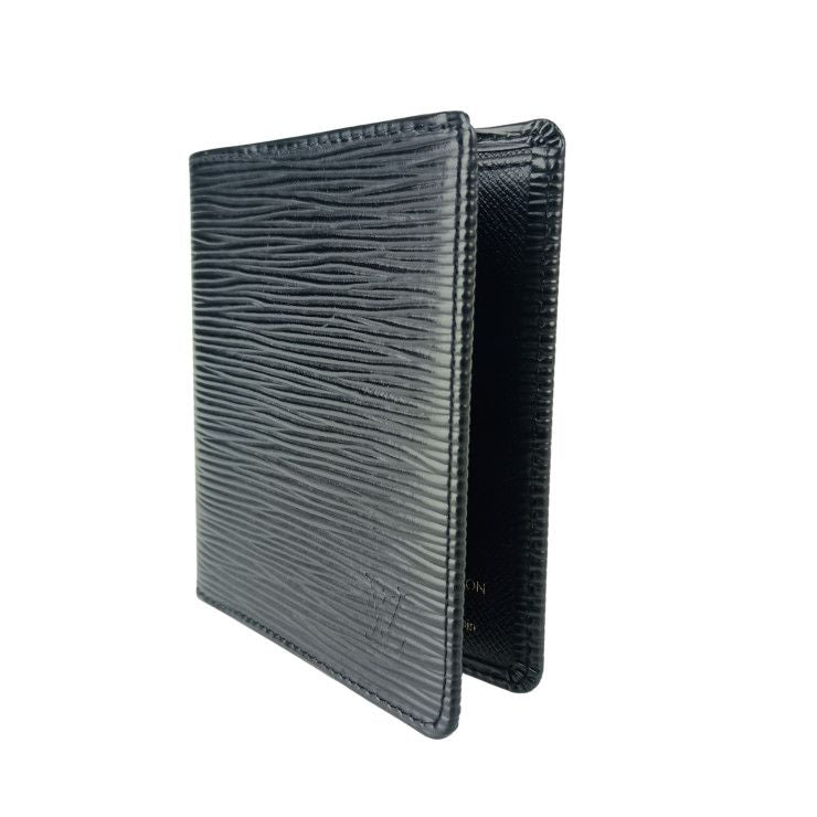 Louis Vuitton Bifold Wallet Porto Billets Cult Cles Black Epi Billfold — view 2