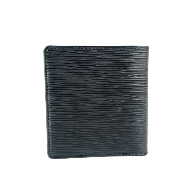 Louis Vuitton Bifold Wallet Porto Billets Cult Cles Black Epi Billfold — view 3